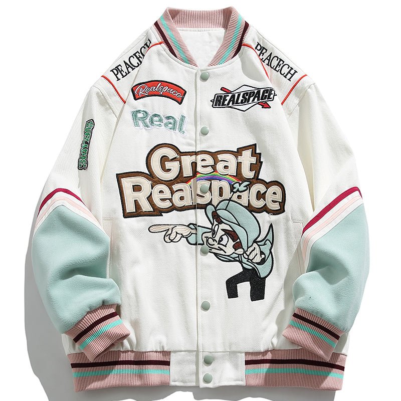 1984 Baseball Jacket Embroidery Letter - fashionupstore1