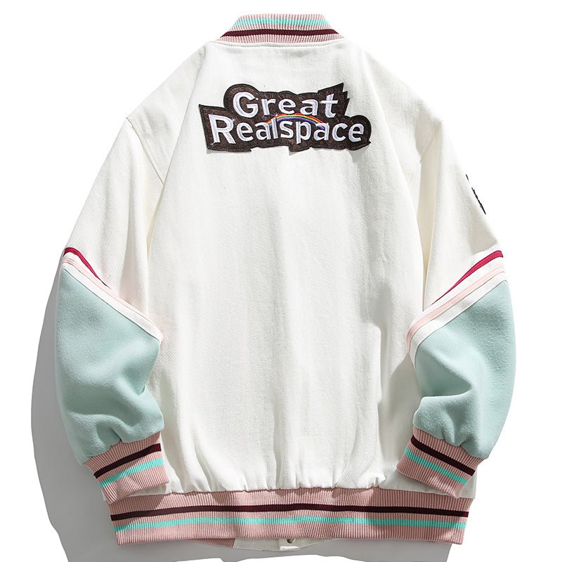 1984 Baseball Jacket Embroidery Letter - fashionupstore1