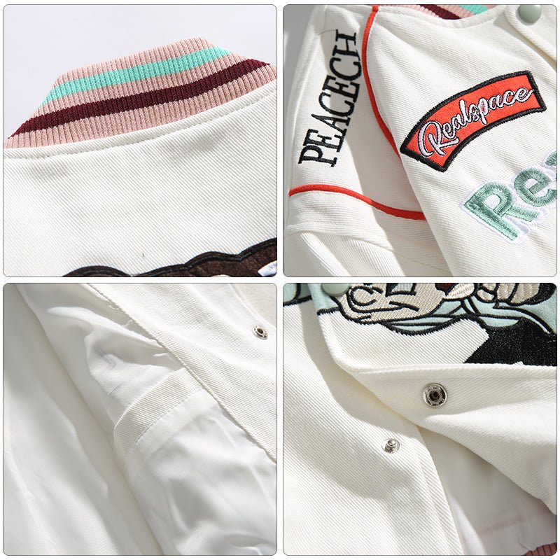 1984 Baseball Jacket Embroidery Letter - fashionupstore1