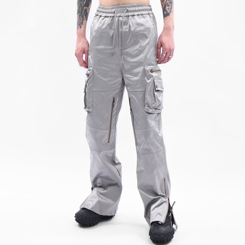 Fashionup Casual Cargo Pants Side Zipper - fashionupstore1