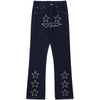 1984 Chic Jeans Embroidery Devil’s Star - fashionupstore1