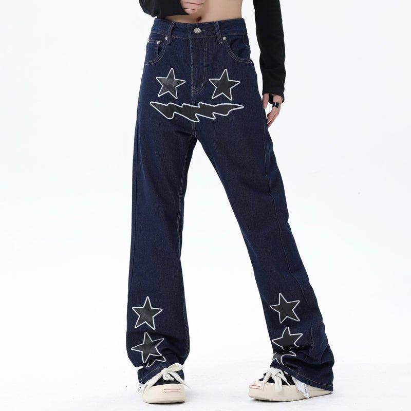 1984 Chic Jeans Embroidery Devil’s Star - 1984brand