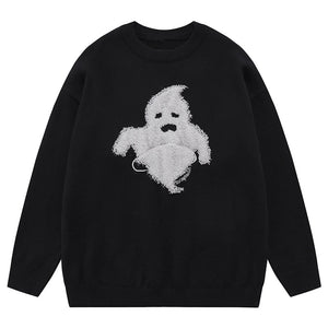 1984 Cozy Sweater Cute Ghost - fashionupstore1