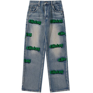 1984 Distressed Wash Jeans Choize - fashionupstore1