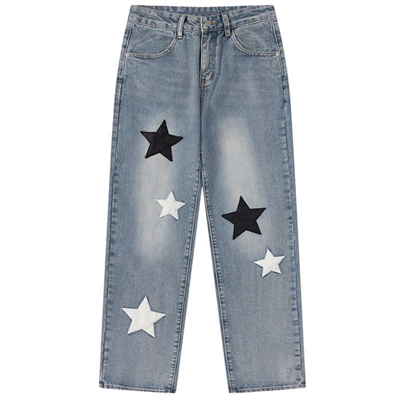 1984 Loose Jeans Star Collage - fashionupstore1