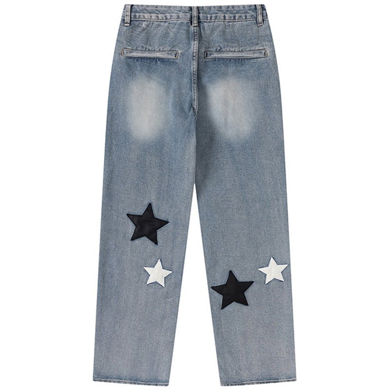 1984 Loose Jeans Star Collage - fashionupstore1