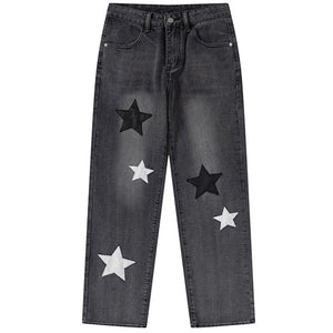 1984 Loose Jeans Star Collage - fashionupstore1