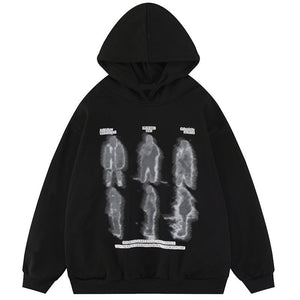 1984 Oversize Hoodie Portrait Print - fashionupstore1