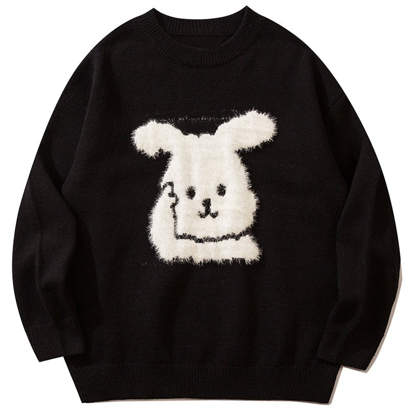 1984 Oversize Sweater Mohair Rabbit - fashionupstore1