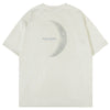 1984 Retro Suede T-shirt Crescent - fashionupstore1