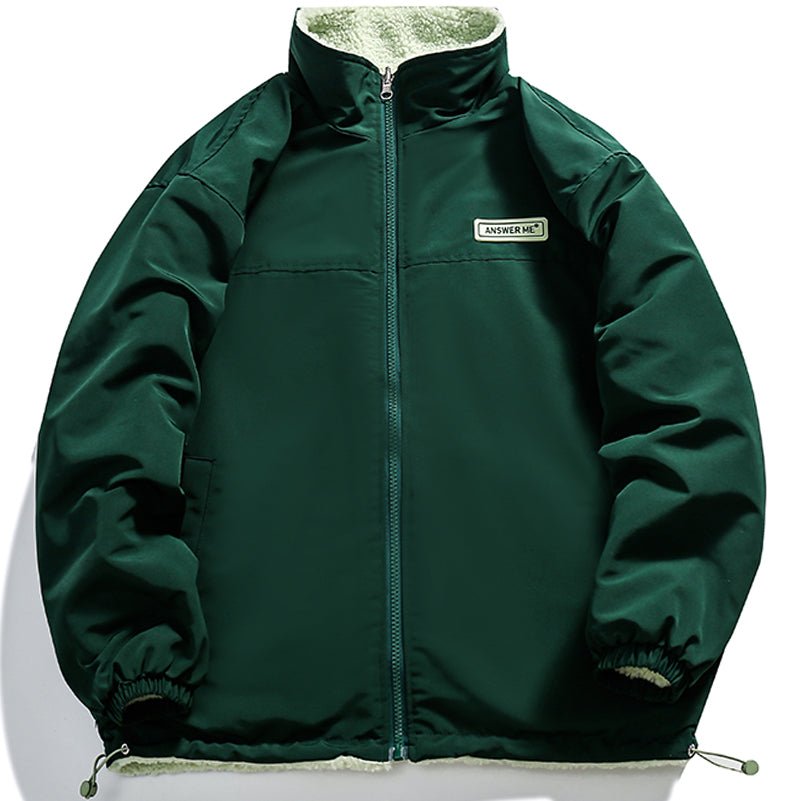 1984 Reversible Sherpa Jacket Pocket Patch - fashionupstore1