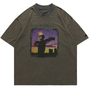 1984 Street Style T-shirt Scarecrow - fashionupstore1