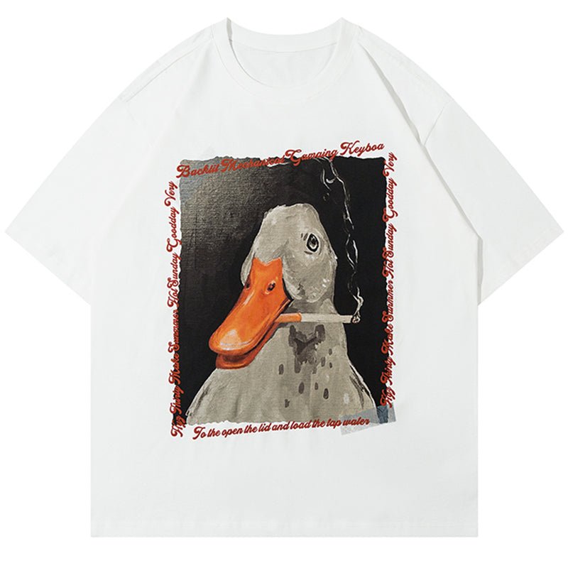 1984 Streetwear T-shirt Smoking Goose - fashionupstore1