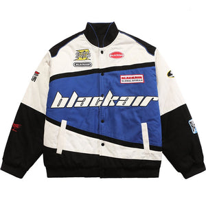 1984 Vintage Racing Jacket Blackair - 1984brand