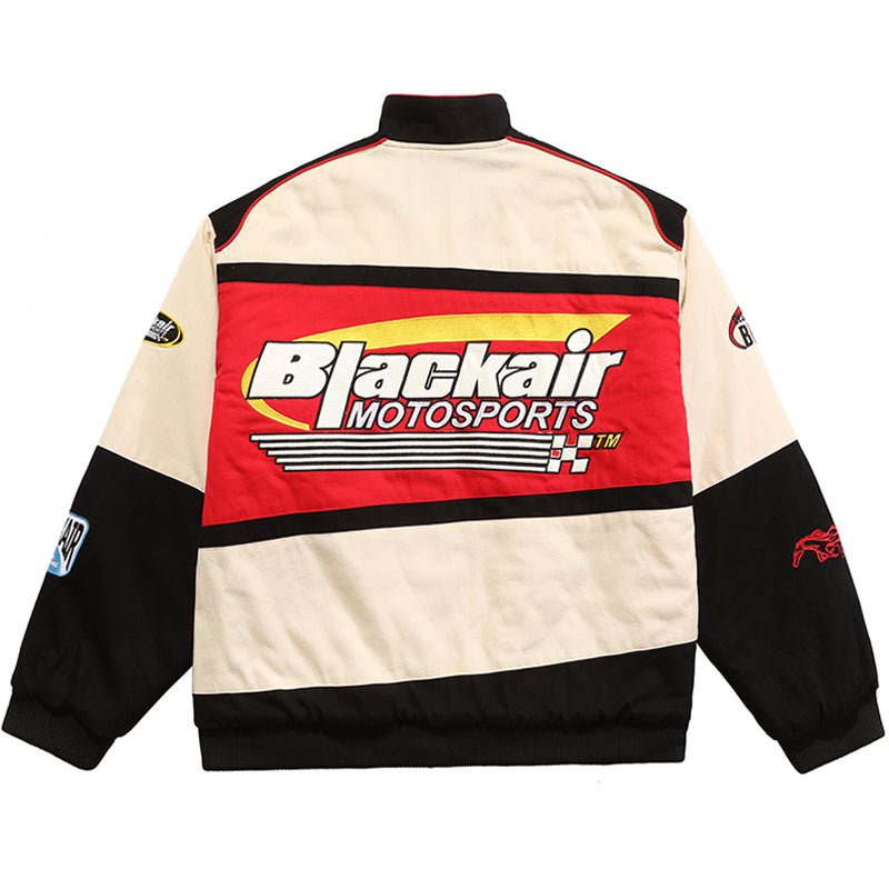 1984 Vintage Racing Jacket Blackair - 1984brand