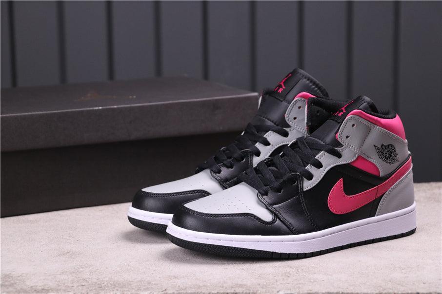 CustomAir Jordan 1 Mid “Pink Shadow” 554724-059 luxurysteps