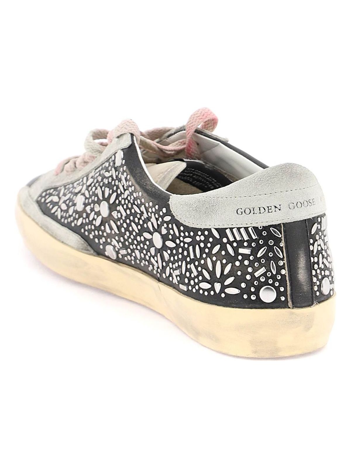 SUPER-STAR STUDDED SNEAKERS WITH - fashionupstore1