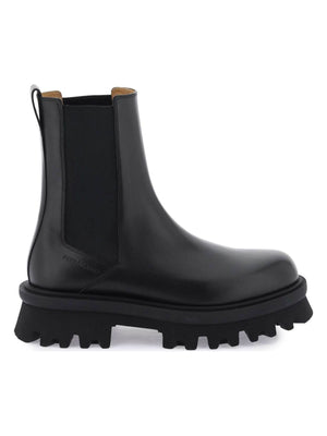 SALVATORE LEATHER CHELSEA BOOTS - fashionupstore1