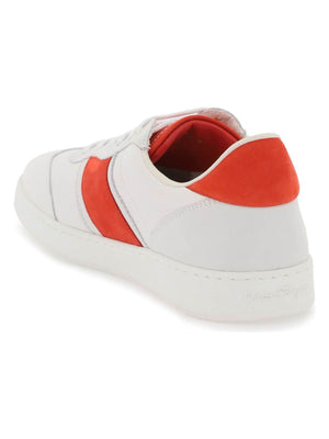 SALVATORE LEATHER SNEAKERS - fashionupstore1