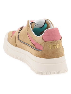 SUEDE NEW JERSEY SNEAKERS IN LEATHER - fashionupstore1