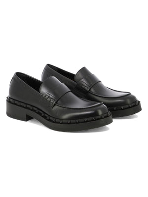 "ROCKSTUD M-WAY" LOAFERS - fashionupstore1