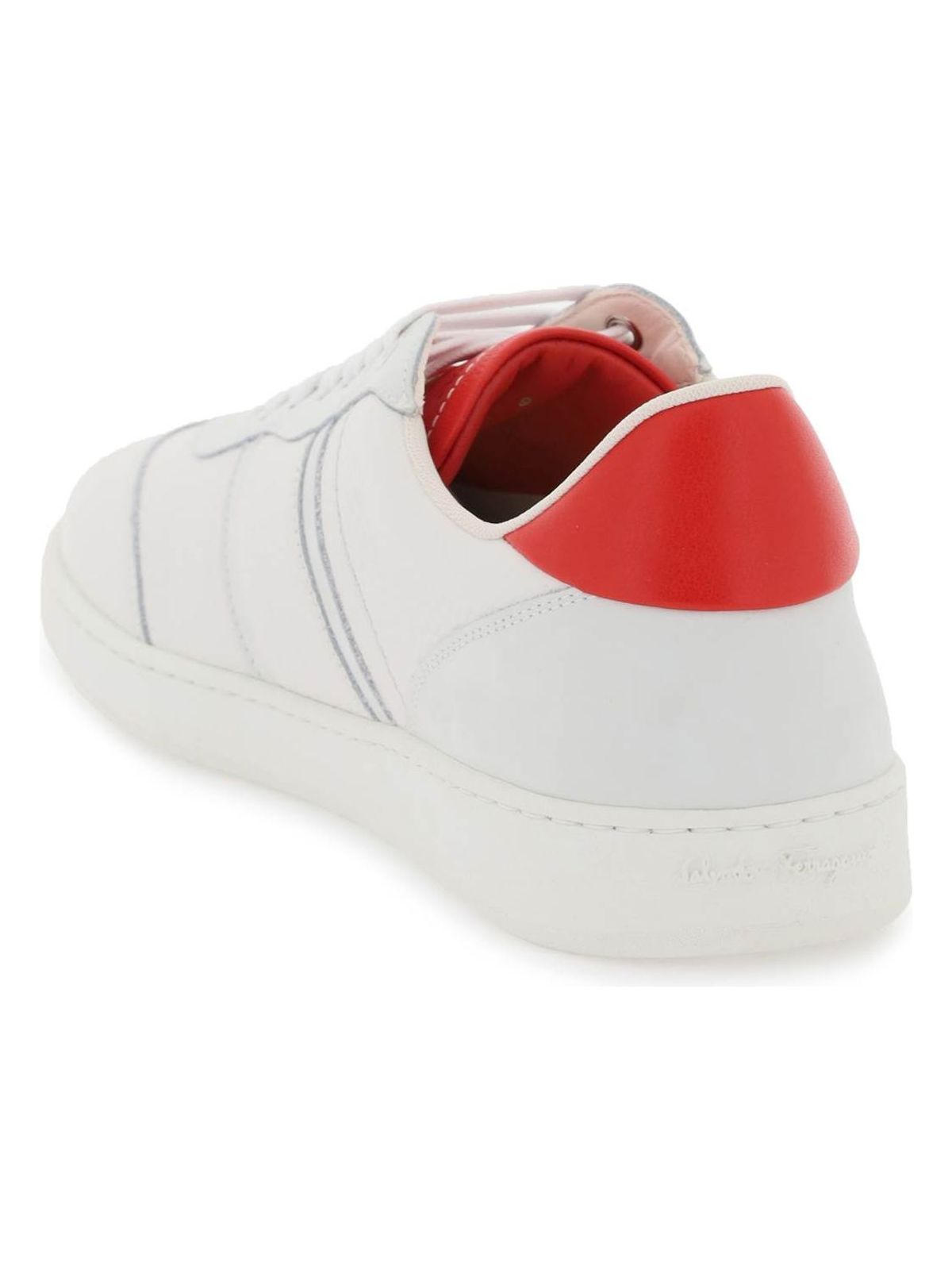 SALVATORE LEATHER SNEAKERS - fashionupstore1