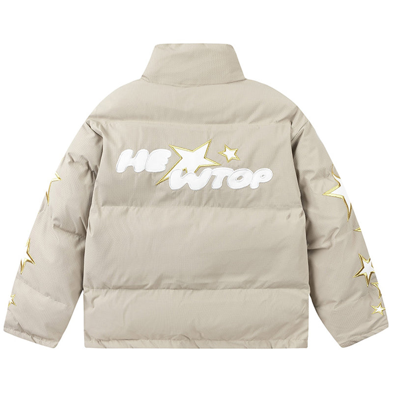 1984® Puffer Winter Coat Star Embroidered - 1984brand