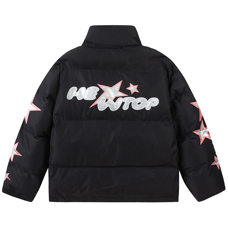 1984® Puffer Winter Coat Star Embroidered - 1984brand